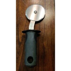 Oxo Softworks Pizza Wheel Cutter Slicer Stainless Steel Blade, Soft Black Handle